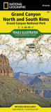 Buy map Grand Canyon, Bright Angel Canyon, North & South Rims, Map 261 by National Geographic Maps