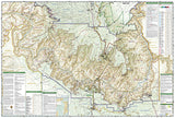 Grand Canyon, East, Map 262 by National Geographic Maps - Back of map