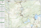 Yellowstone Southwest, Old Faithful by National Geographic Maps - Back of map