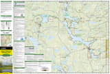 Allagash Wilderness Waterway, South, Maine, Map 401 by National Geographic Maps - Front of map
