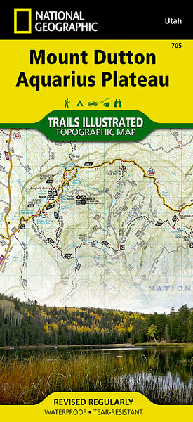 Buy map Bryce and Mount Dutton, Utah by National Geographic Maps