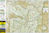 Santa Fe and Truchas Peak, NM, Map 731 by National Geographic Maps - Front of map