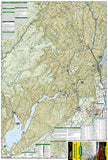 Lake George and Great Sacandaga Lake, Adirondack Park, Map 743 by National Geographic Maps - Front of map