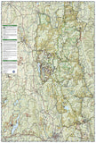 Green Mountains Natl Forest, Moosalamoo NRA-Rutland,  Map 747 by National Geographic Maps - Back of map