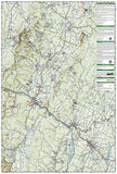 Mount Mansfield and Stowe, Map 749 by National Geographic Maps - Back of map