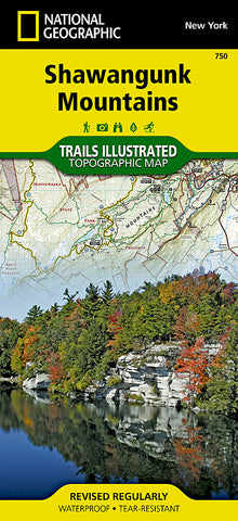 Buy map Shawangunk Mountains, TI 750 by