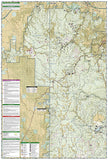 Black Hills National Forest, North, SD, Map 751 by National Geographic Maps - Back of map