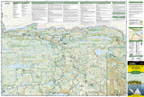 Boundary Waters Canoe Area Wilderness, East, MN, Map 752 by National Geographic Maps - Front of map