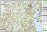 Harriman, Bear Mountain, Sterling Forest, NY, Map 756 by National Geographic Maps - Back of map