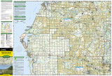 Manistee National Forest, North, Map 758 by National Geographic Maps - Front of map
