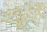 Manistee National Forest, North, Map 758 by National Geographic Maps - Back of map