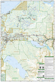 Kenai National Wildlife Refuge and Chugach National Forest, Map 760 by National Geographic Maps - Back of map