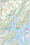 Prince William Sound, West, Alaska, Map 761 by National Geographic Maps - Back of map