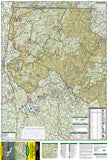 Springer and Cohutta Mountains, Map 777 by National Geographic Maps - Front of map