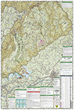 Linville Gorge, Mount Mitchell and Pisgah National Forest by National Geographic Maps - Back of map