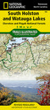 Buy map Cherokee and Pisgah Nat. Forests: South Holston and Watauga Lakes, Map 783 by National Geographic Maps
