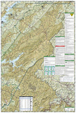 Cherokee and Pisgah Nat. Forests: South Holston and Watauga Lakes, Map 783 by National Geographic Maps - Back of map