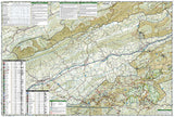 Mount Rogers National Recreation Area, Map 786 by National Geographic Maps - Back of map