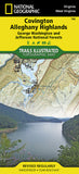 Buy map Covington and Alleghany Highlands, Virginia by National Geographic Maps