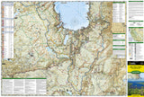 Lake Tahoe Basin, Map 803 by National Geographic Maps - Front of map