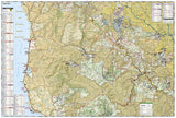Skyline Boulevard Parks and Preserves, Map 815 by National Geographic Maps - Back of map