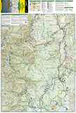 Bend and Three Sisters, OR, Map 818 by National Geographic Maps - Front of map
