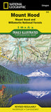 Buy map Mount Hood and Willamette National Forests, Map 820 by National Geographic Maps