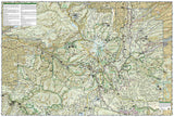 Mount Hood and Willamette National Forests, Map 820 by National Geographic Maps - Back of map
