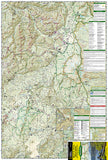 Mount St. Helens and Mount Adams, Map 822 by National Geographic Maps - Front of map