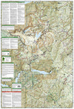 Mount St. Helens and Mount Adams, Map 822 by National Geographic Maps - Back of map