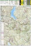Issaquah Alps/Mount Si, WA, Map 824 by National Geographic Maps - Front of map