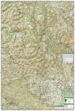 Alpine Lakes Wilderness, Washington, Map 825 by National Geographic Maps - Back of map