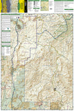 Mazatzal and Pine Mountain Wilderness Areas, Map 850 by National Geographic Maps - Front of map
