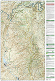 Mazatzal and Pine Mountain Wilderness Areas, Map 850 by National Geographic Maps - Back of map