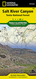 Buy map Salt River Canyon and Tonto National Forest, Map 853 by National Geographic Maps