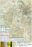 Bradshaw Mountains and Prescott National Forest, AZ, Map 858 by National Geographic Maps - Front of map