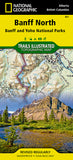 Buy map Banff, North, including Banff and Yoho Natl Parks, Map 901 by National Geographic Maps