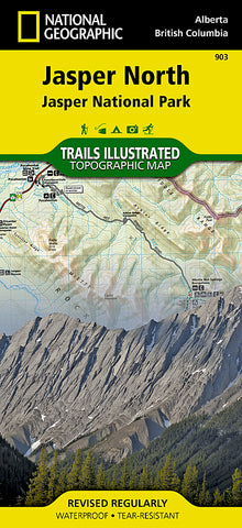 Buy map Jasper, North, Map 903 by National Geographic Maps