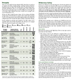 John Muir Trail Topographic Map Guide by National Geographic Maps - Front of map