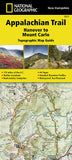 Buy map Appalachian Trail Topographic Map Guide, Hanover to Mount Carlo by National Geographic Maps