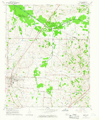 Alamo Tennessee Historical topographic map, 1:24000 scale, 7.5 X 7.5 Minute, Year 1964