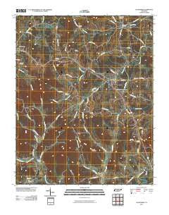 Alexandria Tennessee Historical topographic map, 1:24000 scale, 7.5 X 7.5 Minute, Year 2010