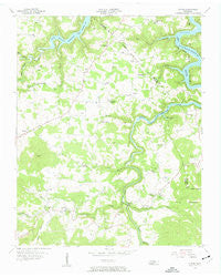 Alpine Tennessee Historical topographic map, 1:24000 scale, 7.5 X 7.5 Minute, Year 1956