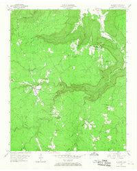 Altamont Tennessee Historical topographic map, 1:24000 scale, 7.5 X 7.5 Minute, Year 1956