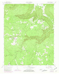 Altamont Tennessee Historical topographic map, 1:24000 scale, 7.5 X 7.5 Minute, Year 1956