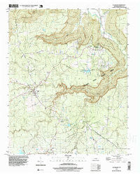 Altamont Tennessee Historical topographic map, 1:24000 scale, 7.5 X 7.5 Minute, Year 1997