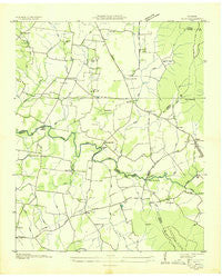Alto Tennessee Historical topographic map, 1:24000 scale, 7.5 X 7.5 Minute, Year 1936