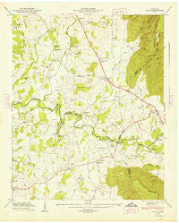 Alto Tennessee Historical topographic map, 1:24000 scale, 7.5 X 7.5 Minute, Year 1947