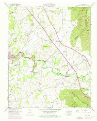 Alto Tennessee Historical topographic map, 1:24000 scale, 7.5 X 7.5 Minute, Year 1947
