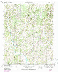 Appleton Tennessee Historical topographic map, 1:24000 scale, 7.5 X 7.5 Minute, Year 1950